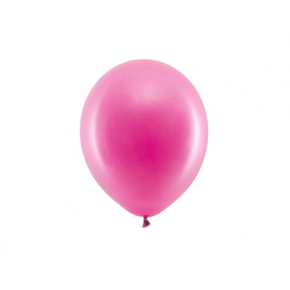 Balionas Strong Partydeco, pastelinė ryškiai rožinė spalva, 30cm