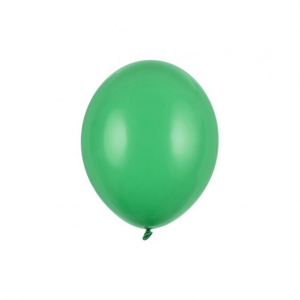 Balionas Strong Partydeco, pastelinė smaragdo žalia (emerald green) spalva, 30 cm
