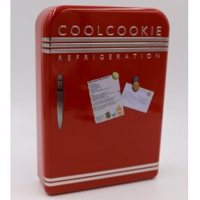 Dovanų dėžutė "Classic fridge", raudonos spalvos