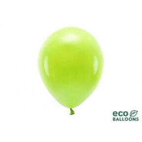 Balionas Eco Partydeco, žalios (obuolio) spalvos, 30cm
