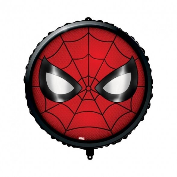 Balionas "Žmogus voras", Spider man face, 46cm