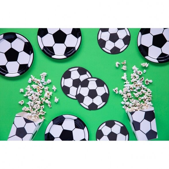 Servetėlės futbolo kamuolys, forminės, 20 vnt 1