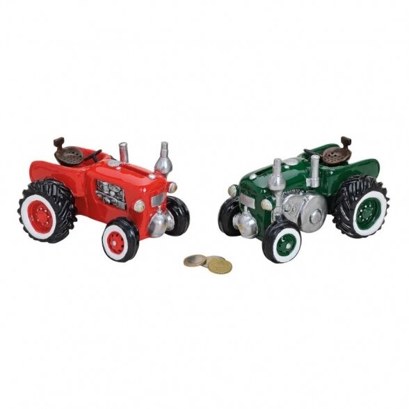 Taupyklė traktorius (16 cm x 11 cm x 11 cm)